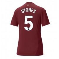 Maglie da calcio Manchester City John Stones #5 Terza Maglia Femminile 2024-25 Manica Corta